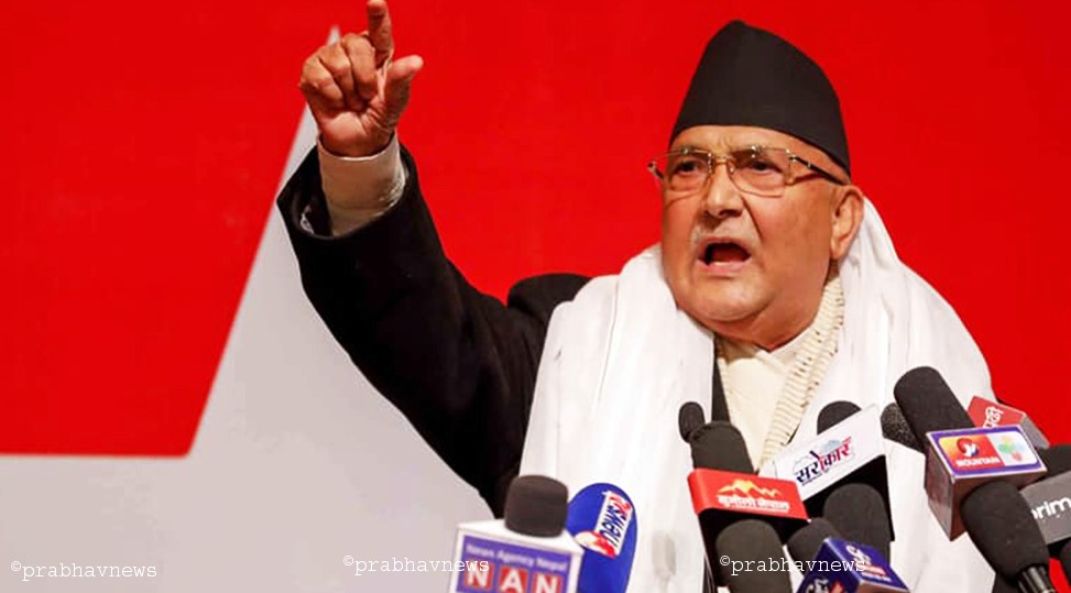 ओलीले दिए प्रचण्ड- नेपाललाई सातो जाने धम्की
