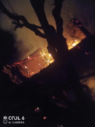 विद्युट सर्ट भएर खोटाङमा एक घर भयो खरानी