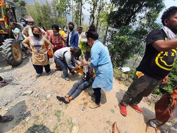 जीप दुर्घटना अपडेट : ८ जना घाईते
