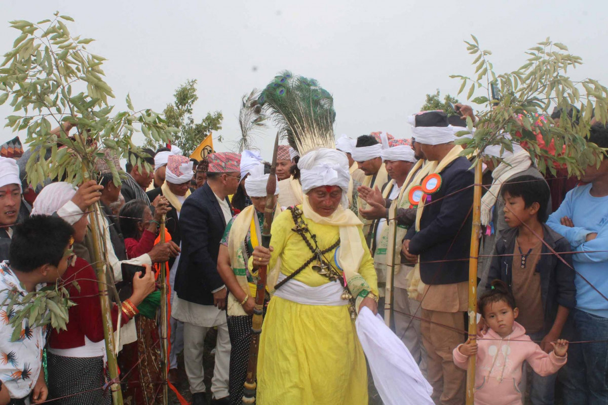 तुवाचुङ जायजुममा तीन चुला पुजा