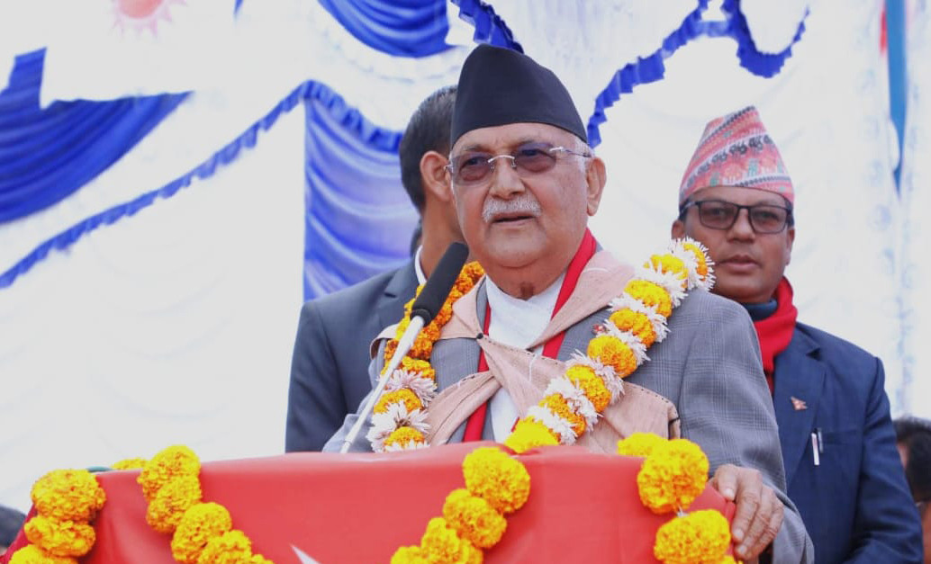 एमालेको सरकार नभएको भए मेलम्चीको पानी काठमाडौंमा झर्ने नै थिएन : ओली
