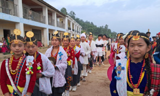 श्री मावि बाँसबोटे लफ्याङको ६४ औँ वार्षिकोत्सव : तामझामका साथ मनाइयो