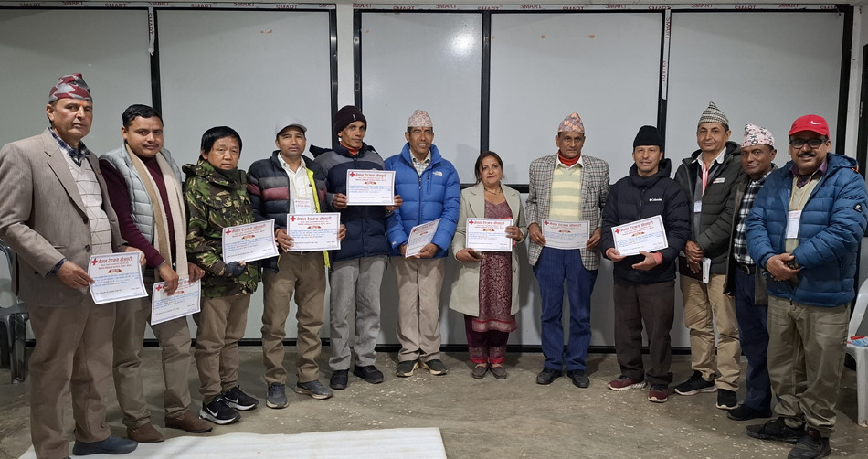 ज्ञानेन्द्र जोशी पूनः बने रेडक्रस खोटाङको सभापति