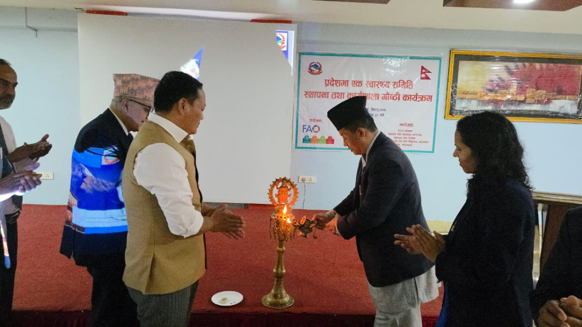मानव स्वास्थ्य, पशुपंक्षी र वातावरण संरक्षणका लागि सर्वपक्षीय सहकार्य आवश्यक - मन्त्री राई