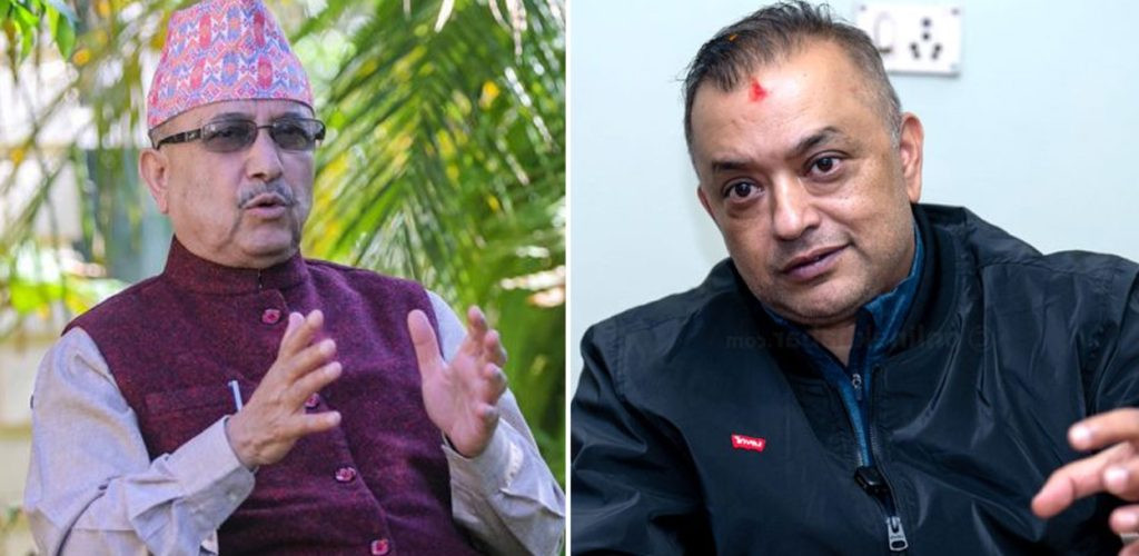 गगन थापासँग पूर्णबहादुर खड्काले गरे यस्तो बार्गेनिङ