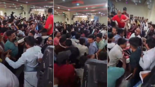बारामा बैठकबाटै लखेटिए रास्वपाका सांसदहरु, प्रहरीले उद्धार गर्‍यो